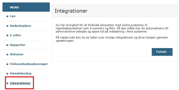 integrationer LA første del
